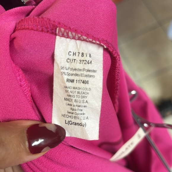 Women's Pink Pants - Picture 6 of 6